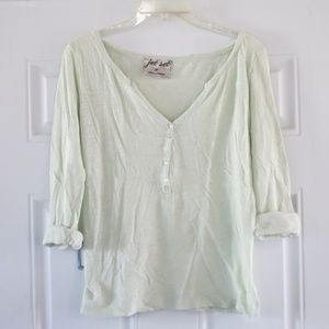 easy fit light green shirt